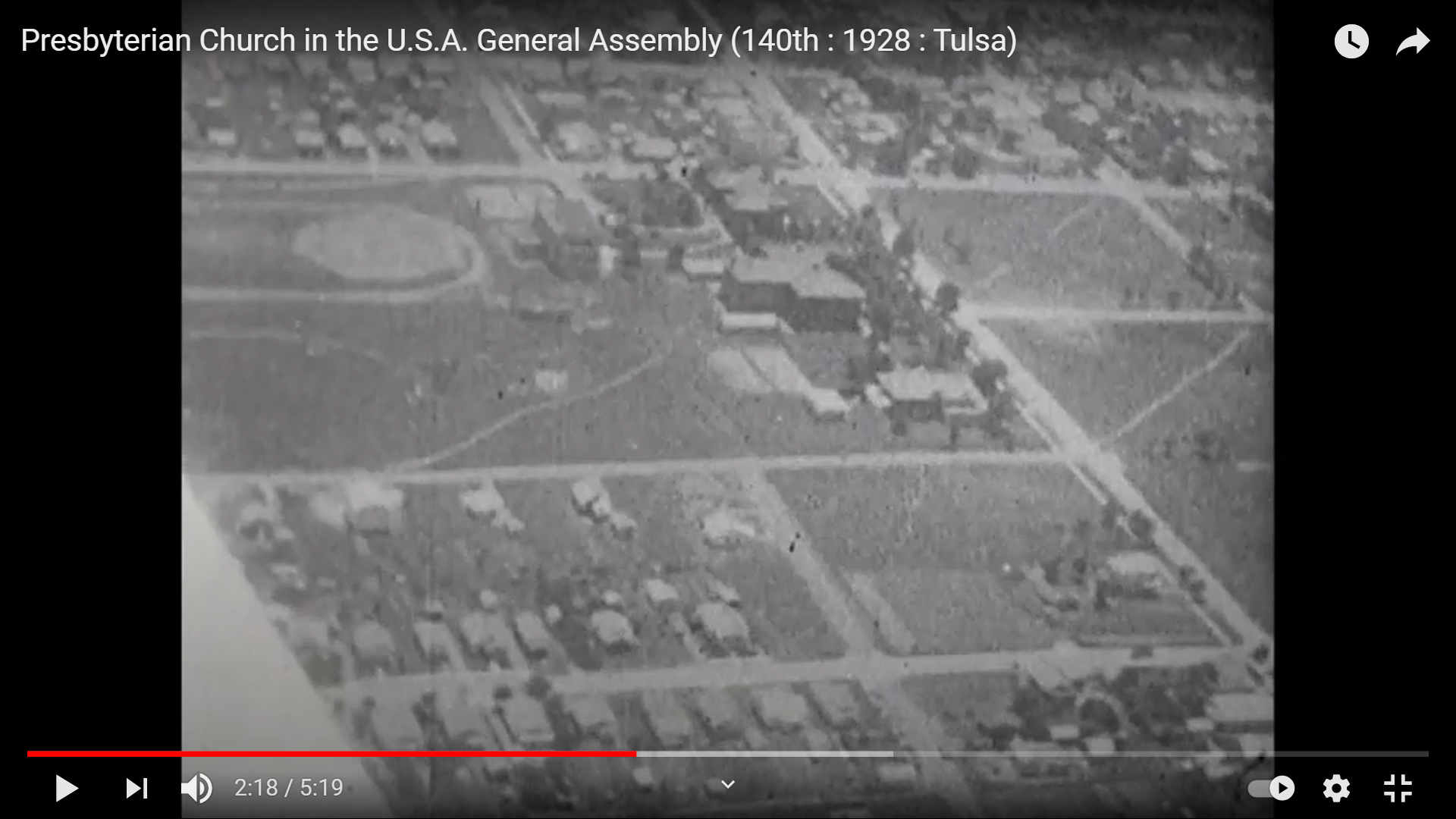 The Tulsa Massacre Presbyterian Historical Society